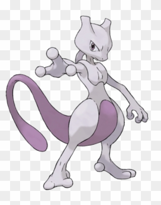 Psychic Abilities - Pokemon Mewtwo Clipart
