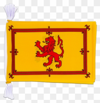 Mini Flag Bunting 6x9\ - Small Scotland Royal Flag - 12x18" Clipart