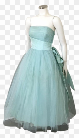 Vintage Prom Dresses - Cocktail Dress Clipart