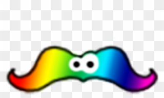 Mustache Clipart Rainbow Roblox Png Download 2074722 Pinclipart