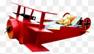 Plane - Kids Aeroplane Bed Clipart