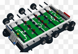 Foosball Game Table - Construction Set Toy Clipart