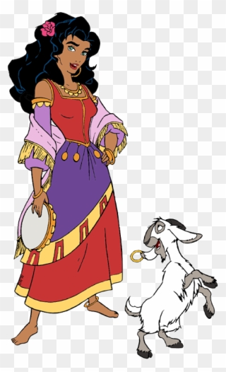 Esmeralda, Djali - Esméralda Clipart