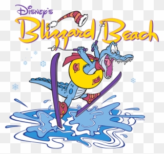 Disney Attraction Examination - Disney World Blizzard Beach Logo Clipart
