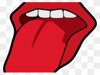 Lips Clipart Halloween - Tongue Png Transparent Png