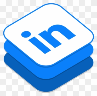 Linkedin Icon - Icono Facebook Ios 8 Clipart