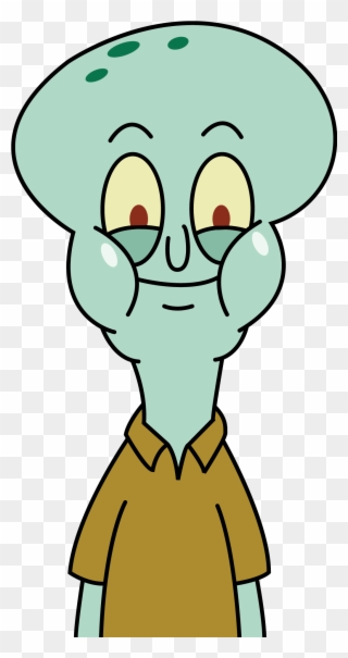Squidward Png - Squidward Hi How Are You Clipart