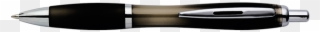 Curved Design Ballpoint Pen With Coloured Barrel - Ballpoint Pen Clipart
