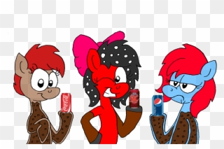 You Can Click Above To Reveal The Image Just This Once, - Cola Oc Pony Clipart