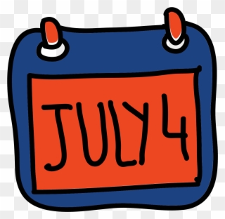 Independence Day Icon - 日历 可爱 Clipart
