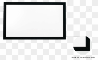 Cinema Style Projector Screens Clipart