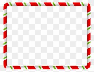 Christmas Border Green Red Png - Red Christmas Borders Clipart Transparent Png