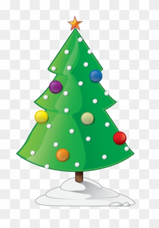 Medium Size Of Christmas Tree - Decorated Christmas Tree Animated Clipart
