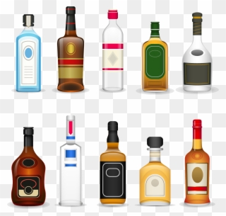 Filling And Capping Parts - Alcoholic Drink Clipart
