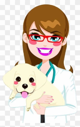 Clip Art Royalty Free Download Female Veterinarian - Veterinarian Clipart Free - Png Download