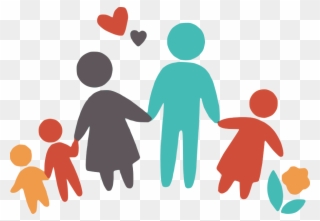 Need Advice And Support - Cute Family Icon Png Clipart