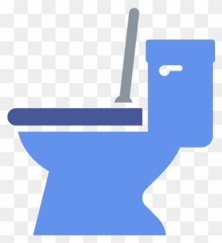 Toilet Bds - Flush Toilet Png Icon Clipart