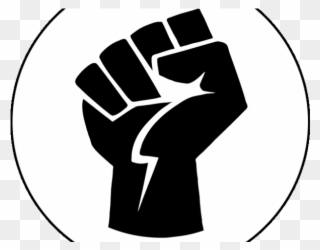 Injustice Clipart Transparent - Raised Fist - Png Download