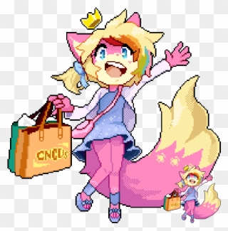 Over Here - Fur Clipart