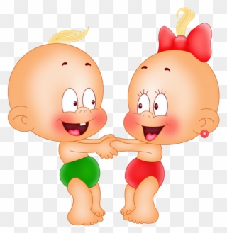 Wclwj33 Baby Girl And Baby Boy Png Clipart Pinclipart