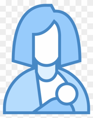 Breastfeeding Icon - Pregnant Breastfeeding Icons Clipart