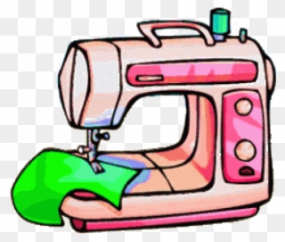 Textiles Sewing Machine Clipart - Png Download