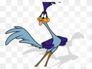 Roadrunner Clipart Gif Transparent - Correcaminos Dibujo - Png Download