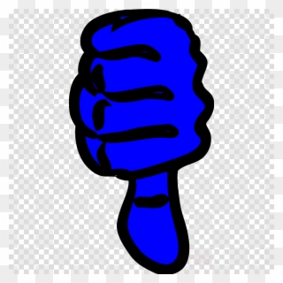 Blue Thumbs Down Clipart Thumb Signal Clip Art - White Icon Github Logo - Png Download