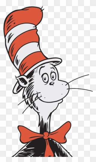 "don't Give Up - Cat In The Hat Arms Clipart