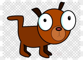 Surprised Dog Cartoon Clipart Dog Puppy Clip Art - Cartoon Dog Transparent Background - Png Download
