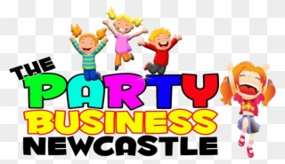 The Party Business Newcastle - Jumping For Joy Cartoon Clipart