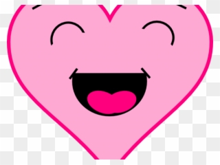 Smiling Heart Clipart - Png Download