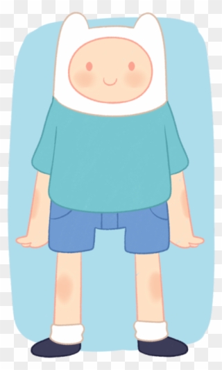 My Goal When Drawing Finn Is To Draw Him As Cute As - Drawing Clipart
