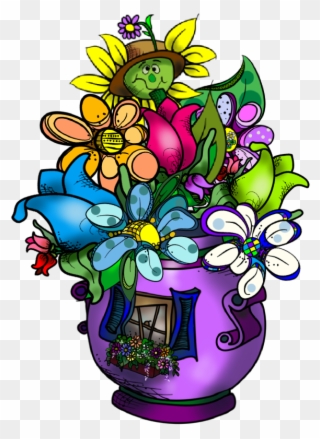 Fun Spring Floral Created By Rz Alexander - Bouquet Clipart