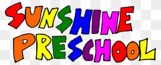Sunshine Preschool And Child Development Center - Sunshine Preschool Clipart