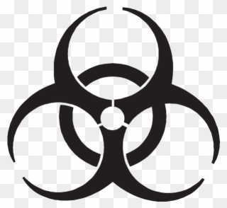 Biohazard Symbol Transparent - Biohazard Symbol Clipart