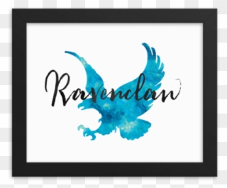 Ravenclaw Hogwarts House Pride Art Print Pinterest - Ravenclaw Pride Transparent Clipart