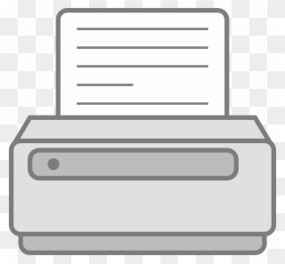 Computer Printer Paper Hardware Transparent Image - Print Server Clipart - Png Download