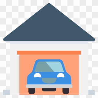 Happy House And Car - House And Car Clipart - Png Download