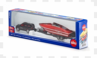Siku 2543 - Car With Motorboat Super Series Clipart