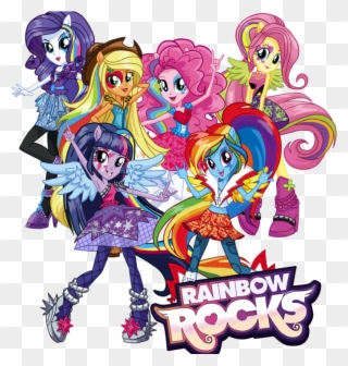 9spaceking - My Little Pony Equestria Girls Rainbow Rocks Png Clipart