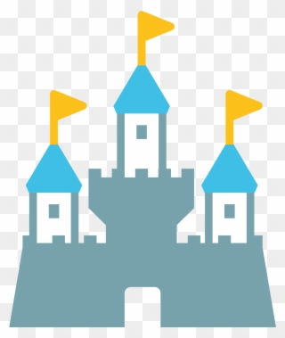 Open - Castle Emoji Clipart