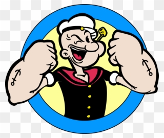 I Don't Remember Popeye Being A Saint, But I'm Sure - Popeye Animation Clipart