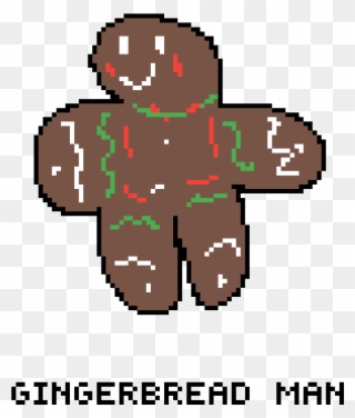 Gingerbread Man - Design Clipart