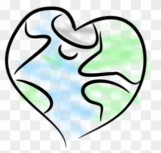 Earth Heart Jpg Transparent Stock - Earth Without Art Is Just Eh Transparent Clipart