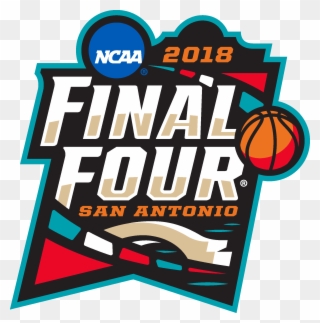 March Madness 2018 Final Four San Antonio Logo Vector - Final Four 2018 Logo Clipart