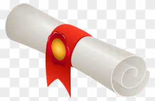 Download Rolled Diploma Clipart Png Photo - Diploma Clipart Transparent Background