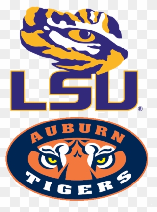 Lsu Vs Auburn - Lsu Tiger Eye Logo Clipart