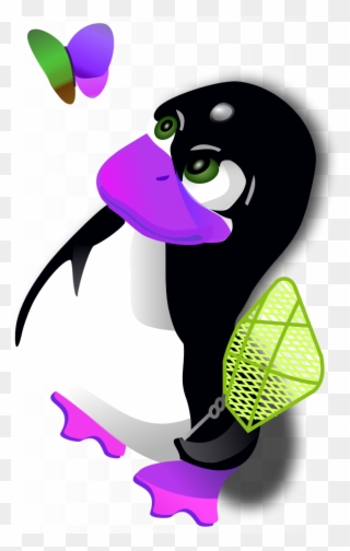 Clip Arts Related To - Linux Tux - Png Download