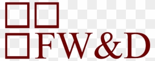 Home Remodeling, Window & Doors - Fw&d Logo Clipart